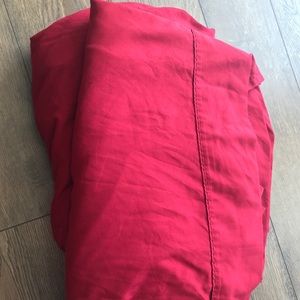 Dark Red sheets